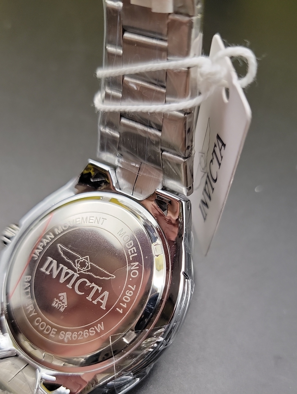 NEW 🏁 Invicta S1 Rally Men's 44mm Polished Silver Stainless Steel Watch 79011 - Picture 7 of 12